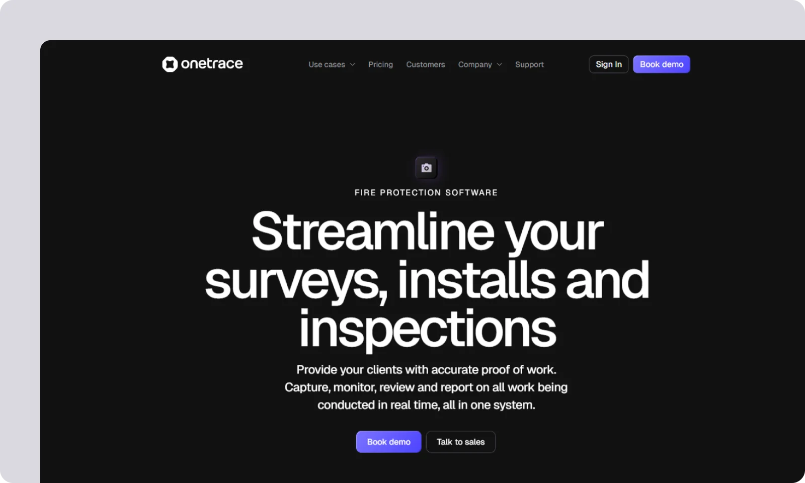 onetrace-homepage