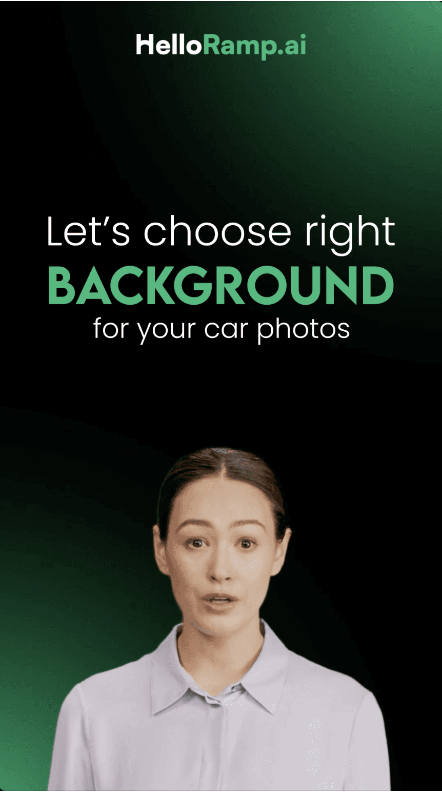 Using Backgrounds: Studio, Outdoor, and Virtual