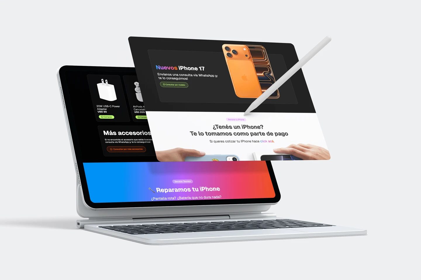 GoiPhones Web Design and Development