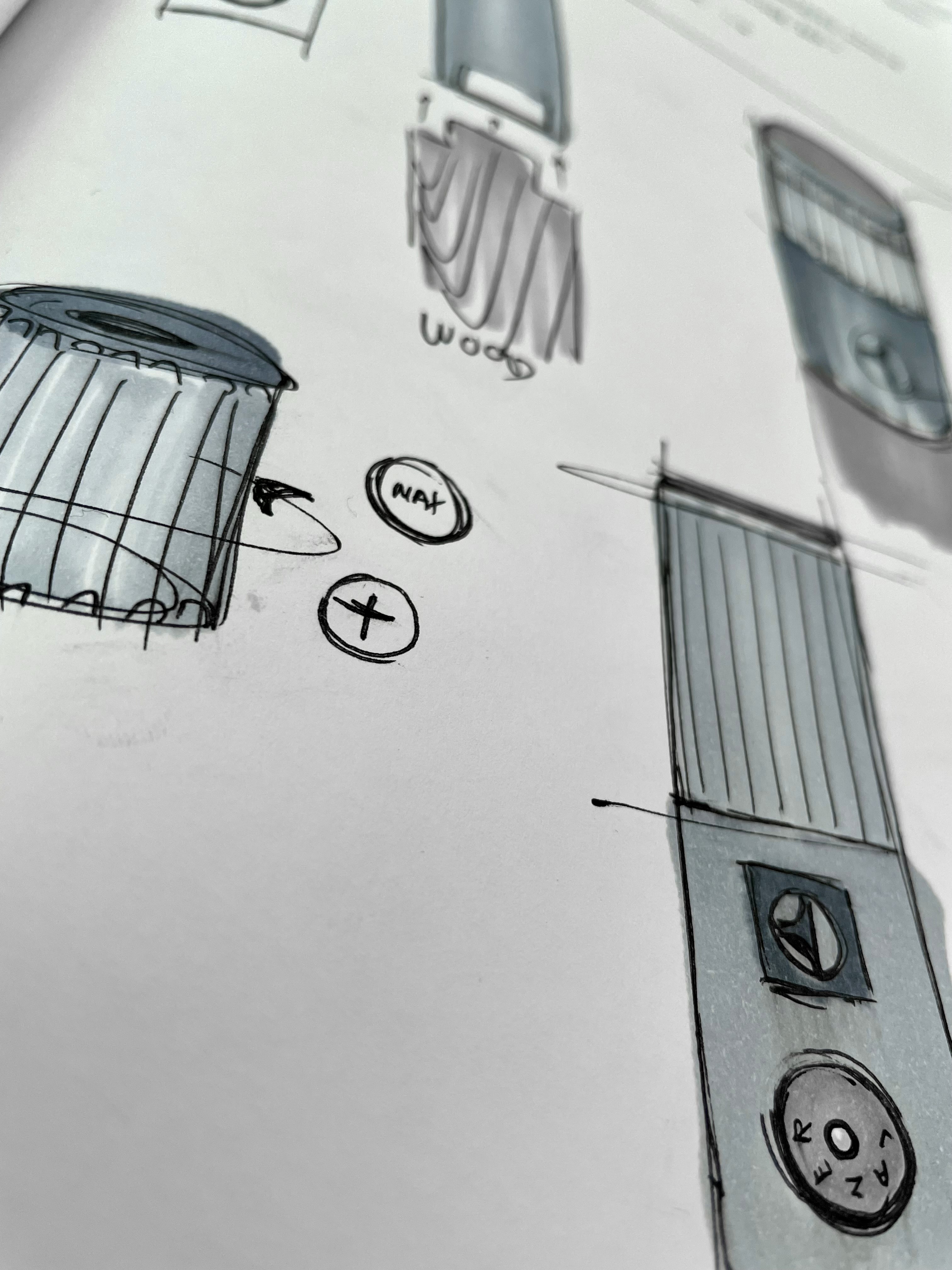 Streetside billboard with flyposters of the Batch.Works brand and illustrations