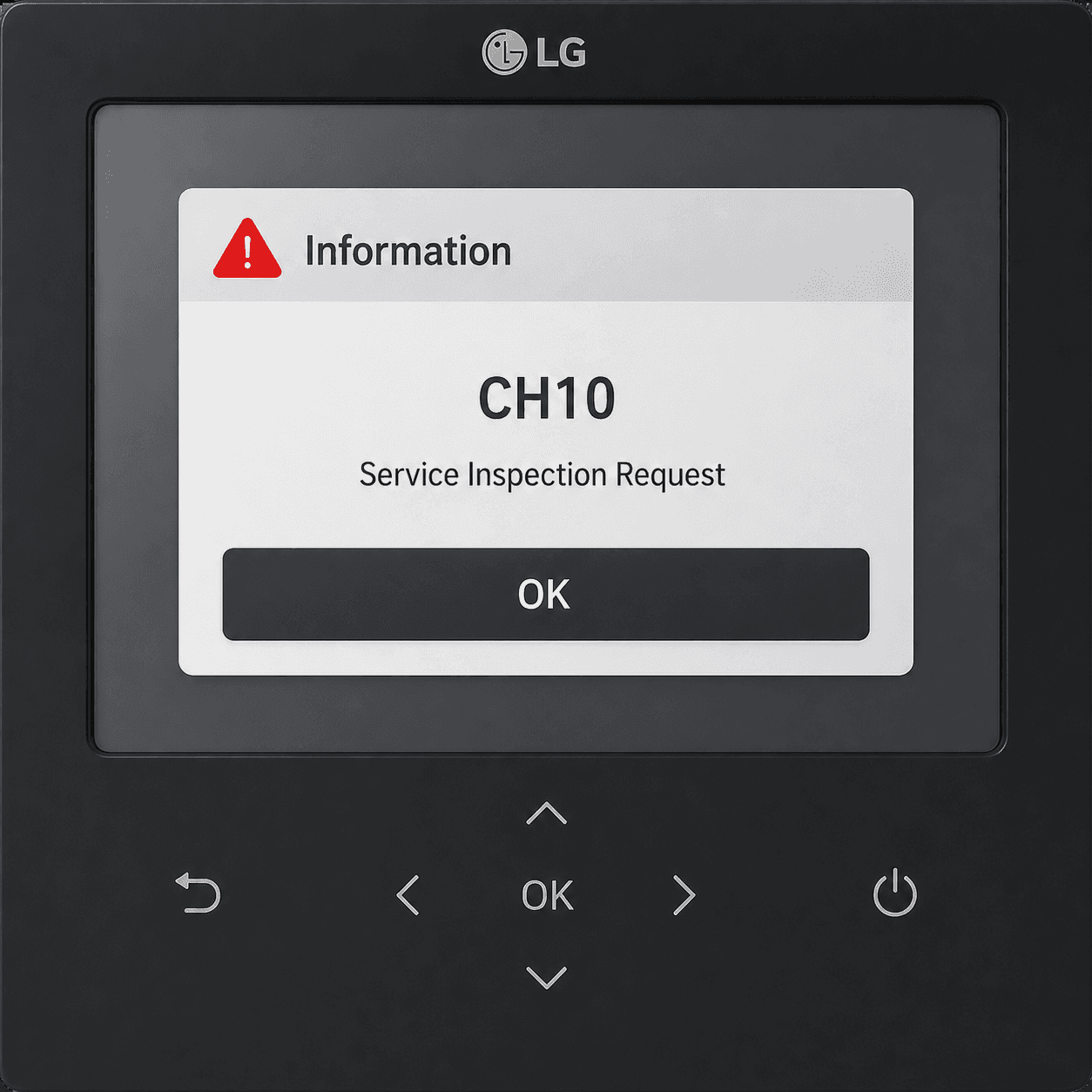 LG CH10 Error Code Explained
