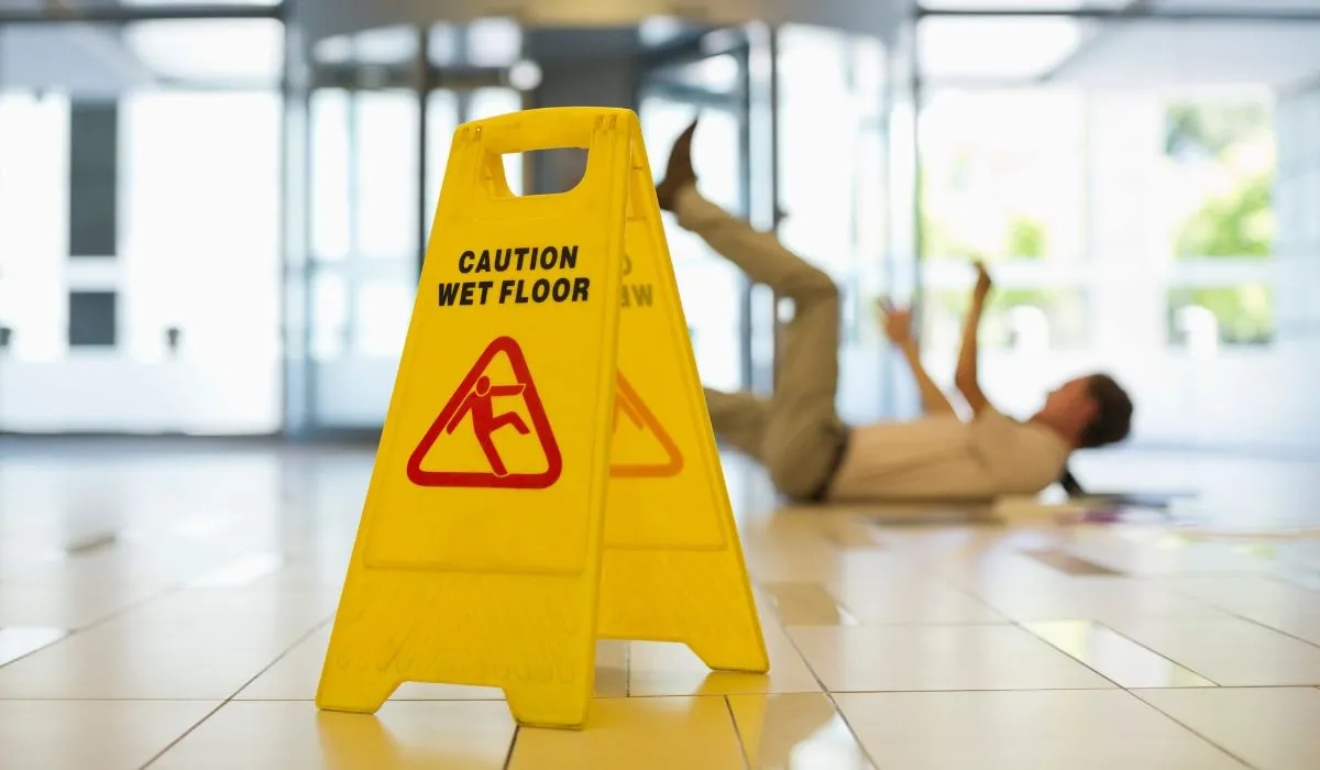 men slip and fall - slip and fall accident