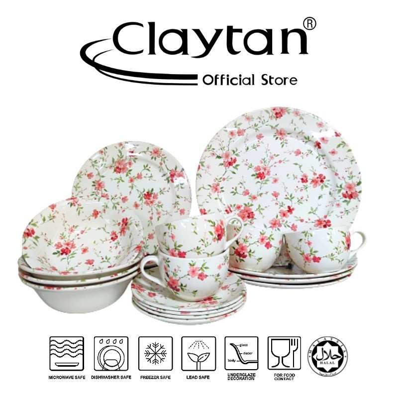 Florid 20 pcs Dinner Set (4 pax)