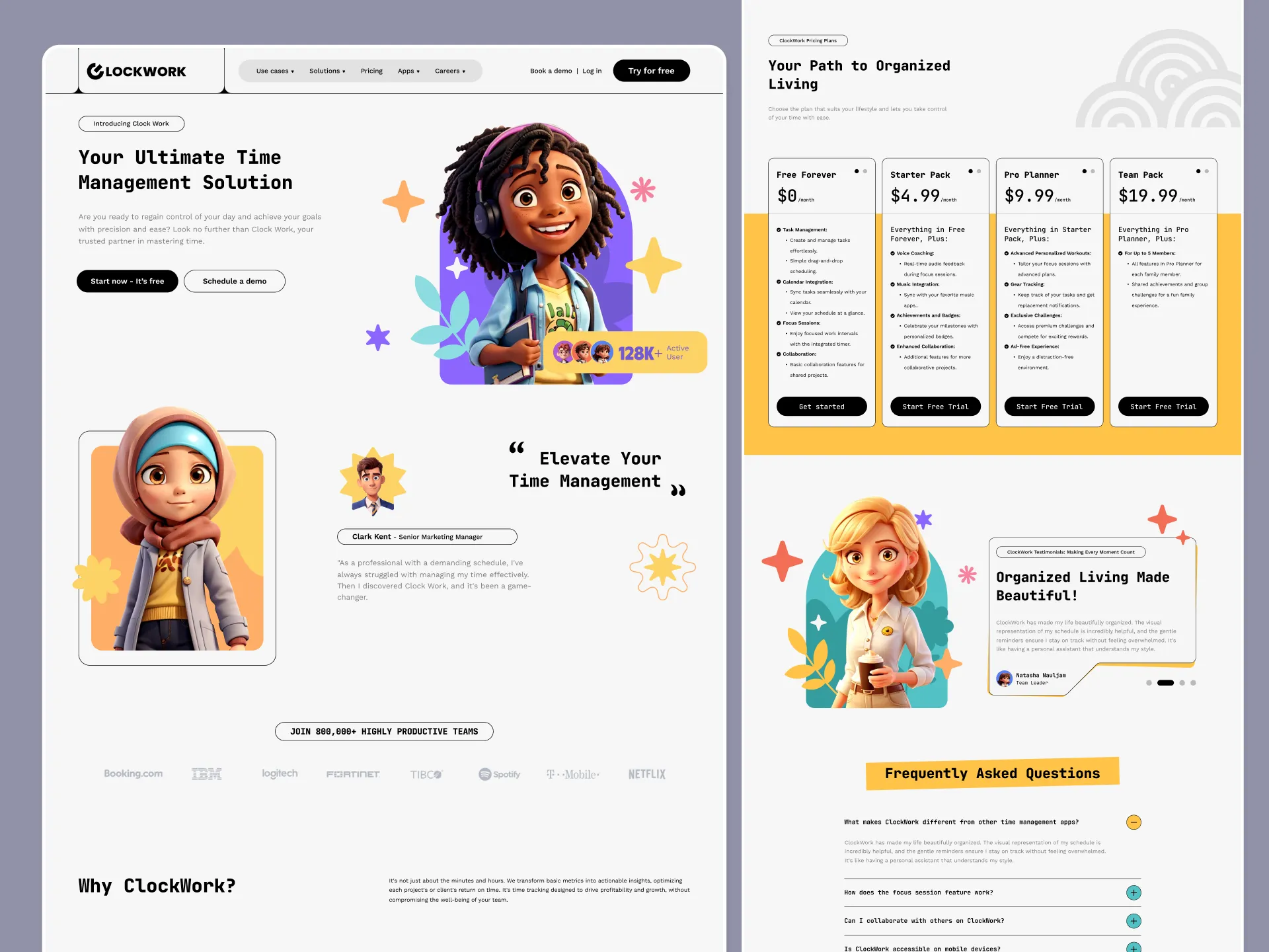 Image of ClockWork Website Design