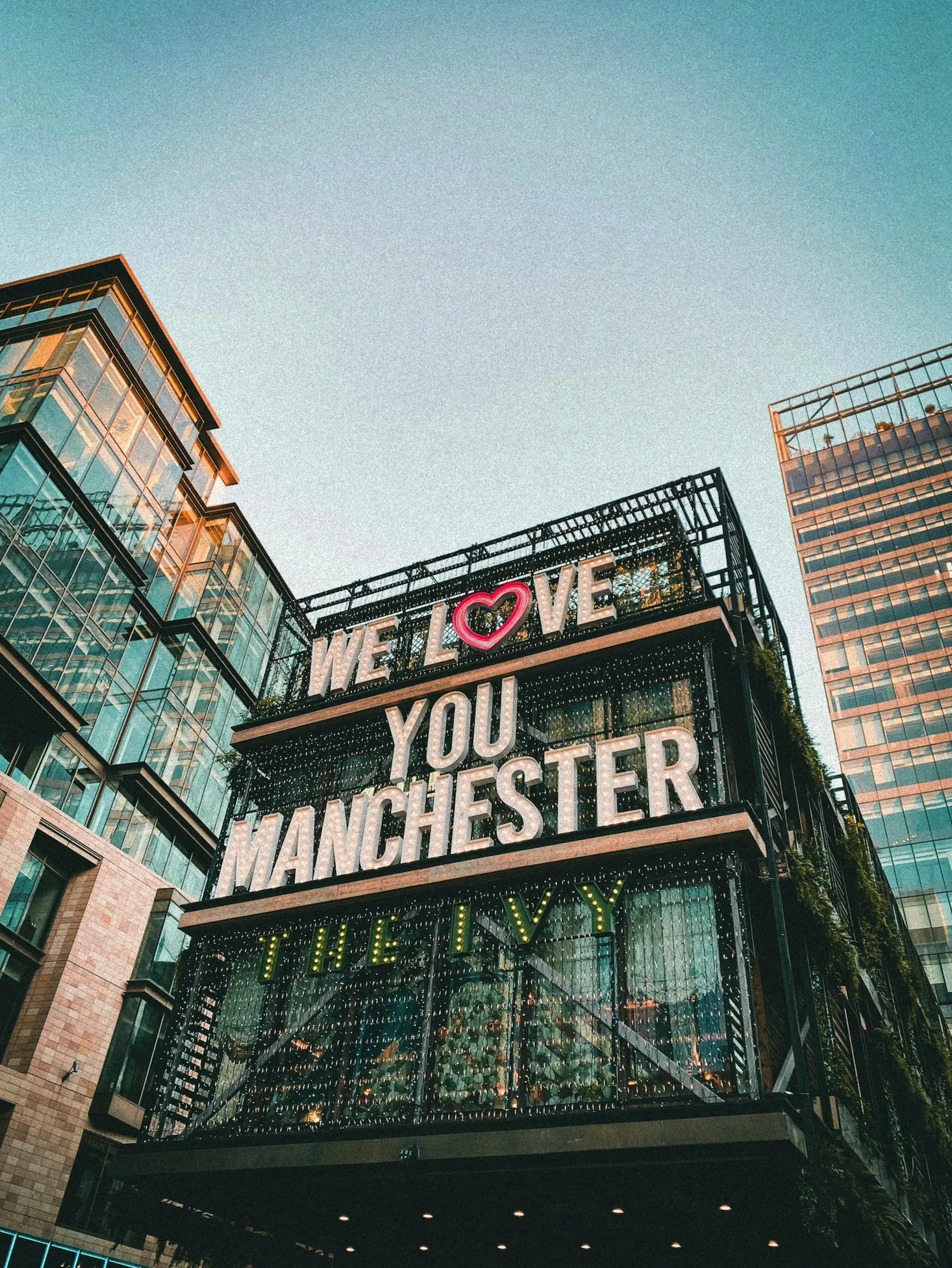 We Love You Manchester, The Ivy In Manchester.