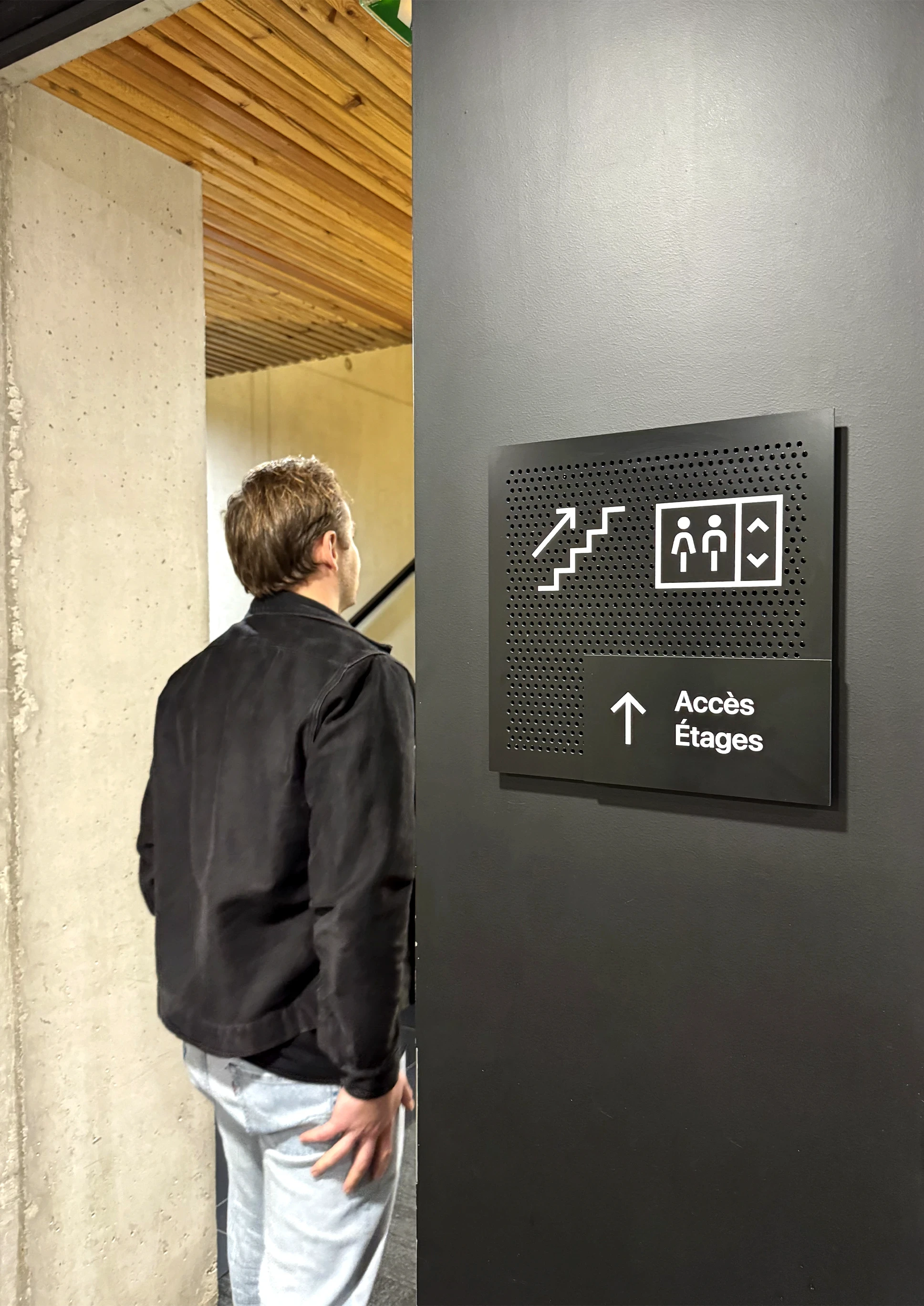 signaletique equatech étages