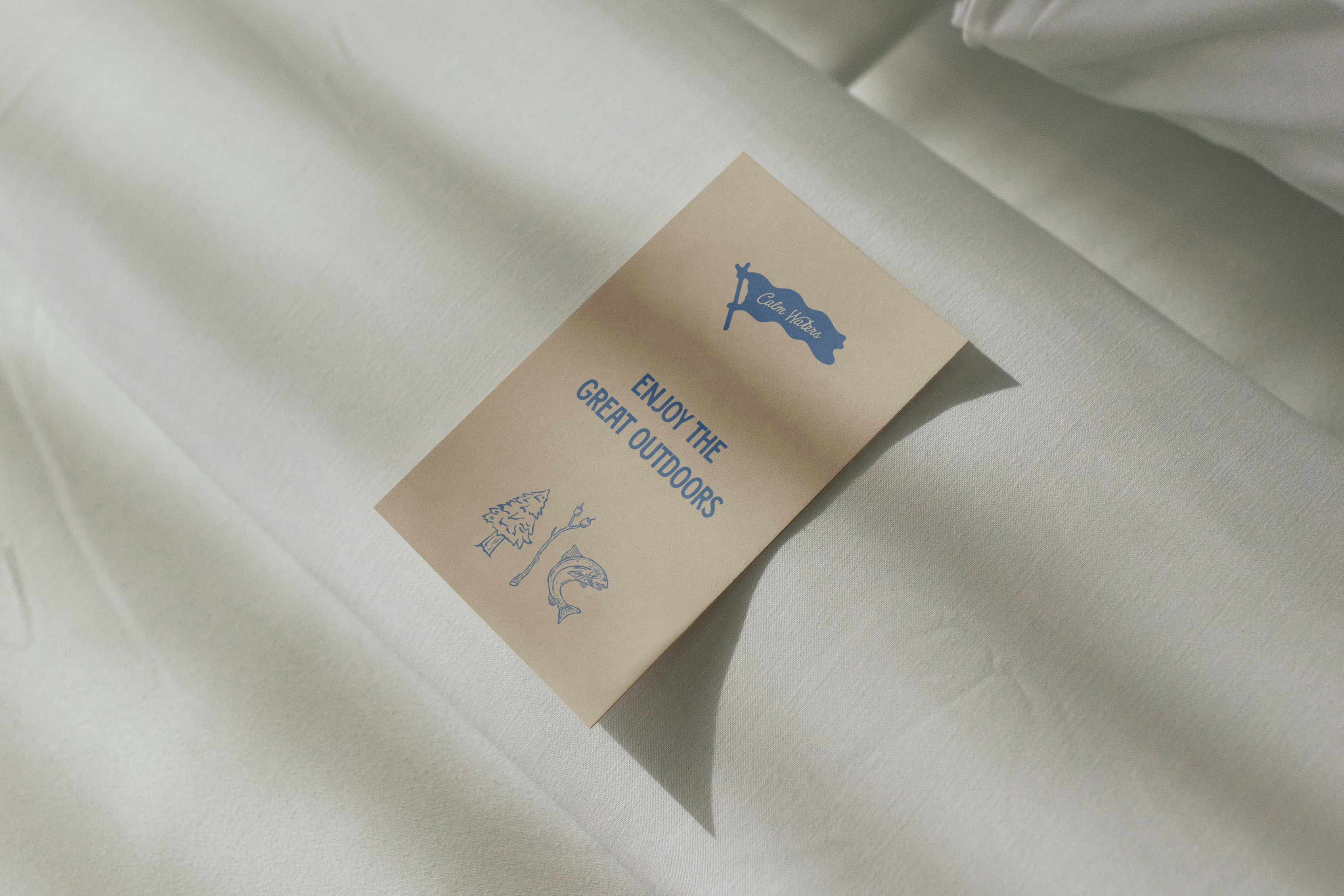 Brand Design and brand strategy printed card