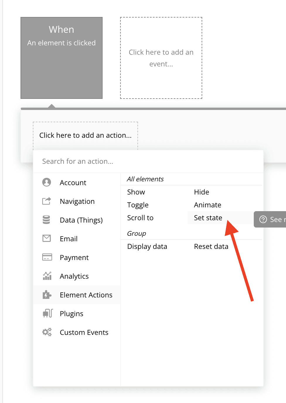 Modifier la valeur d'un custom state dans un workflow