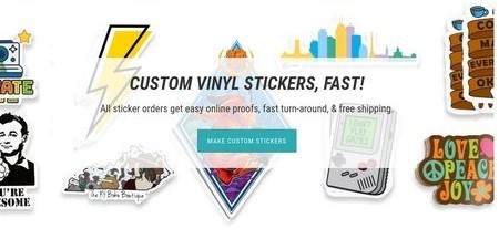 Profitable Custom Sticker E-Commerce