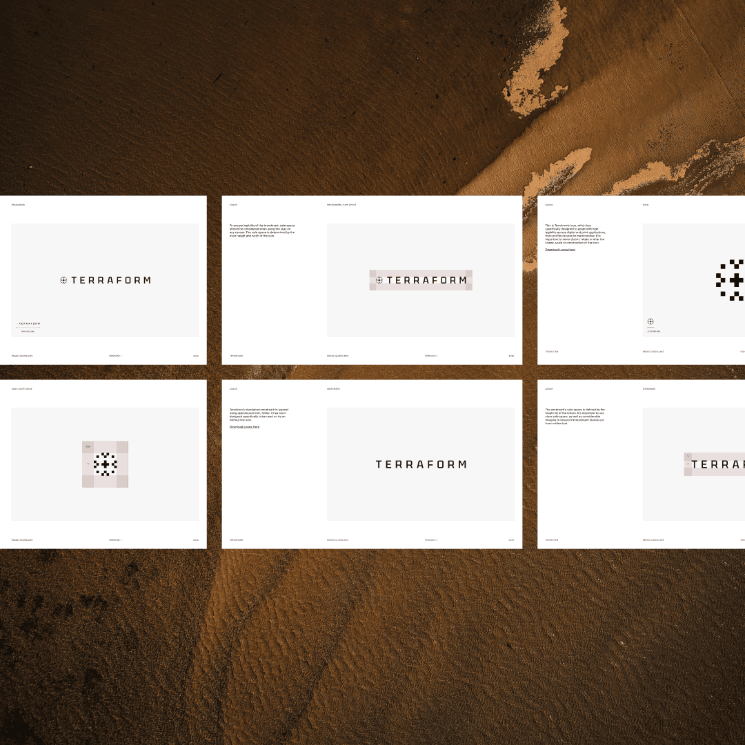 Streetside billboard with flyposters of the Batch.Works brand and illustrations