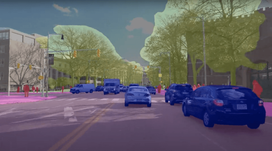 Cars semantic segmentation