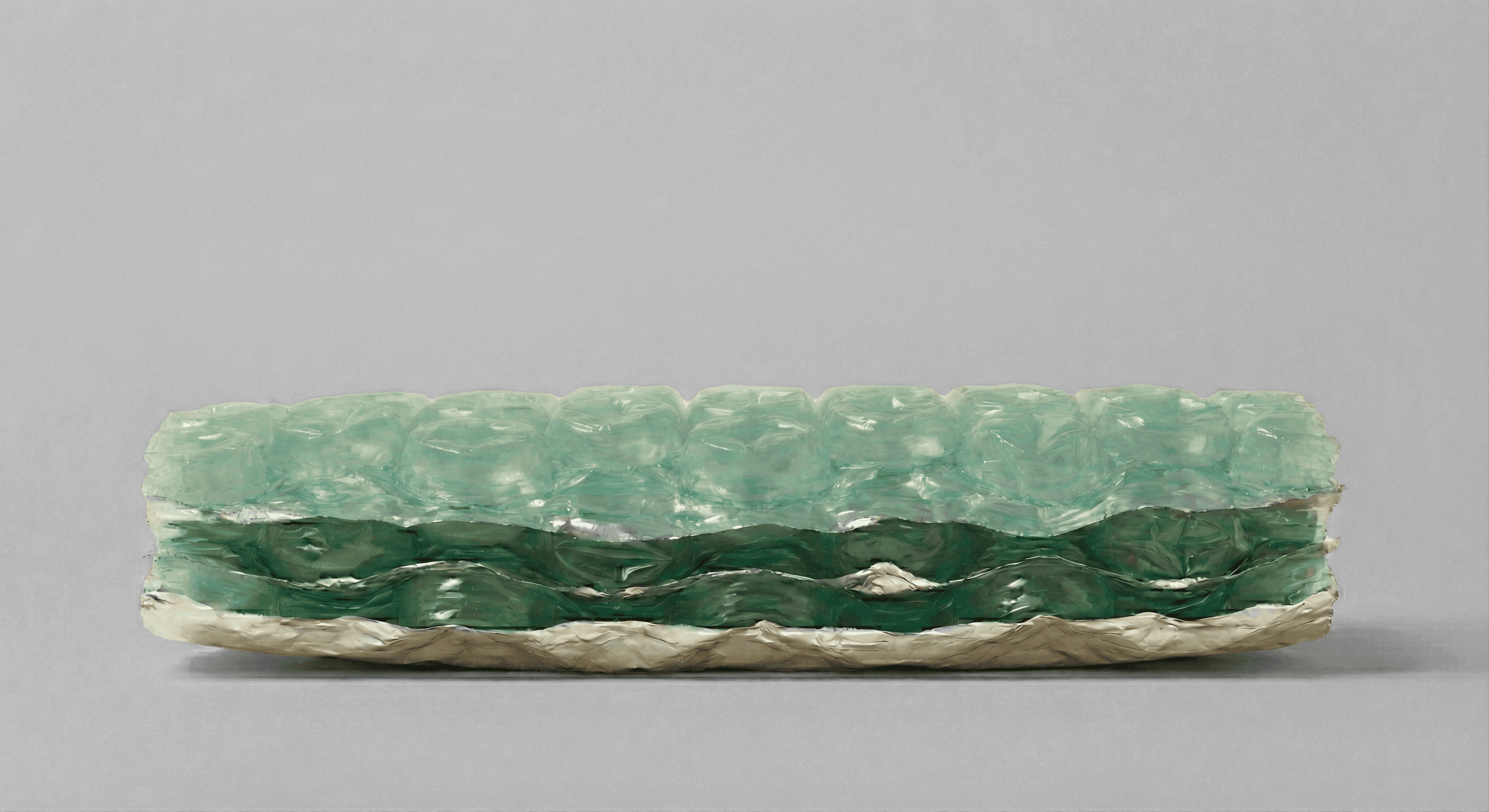 Insulapack 3-layer reflective bubble foil insulation cross-section — sealed air pockets, no airspace required