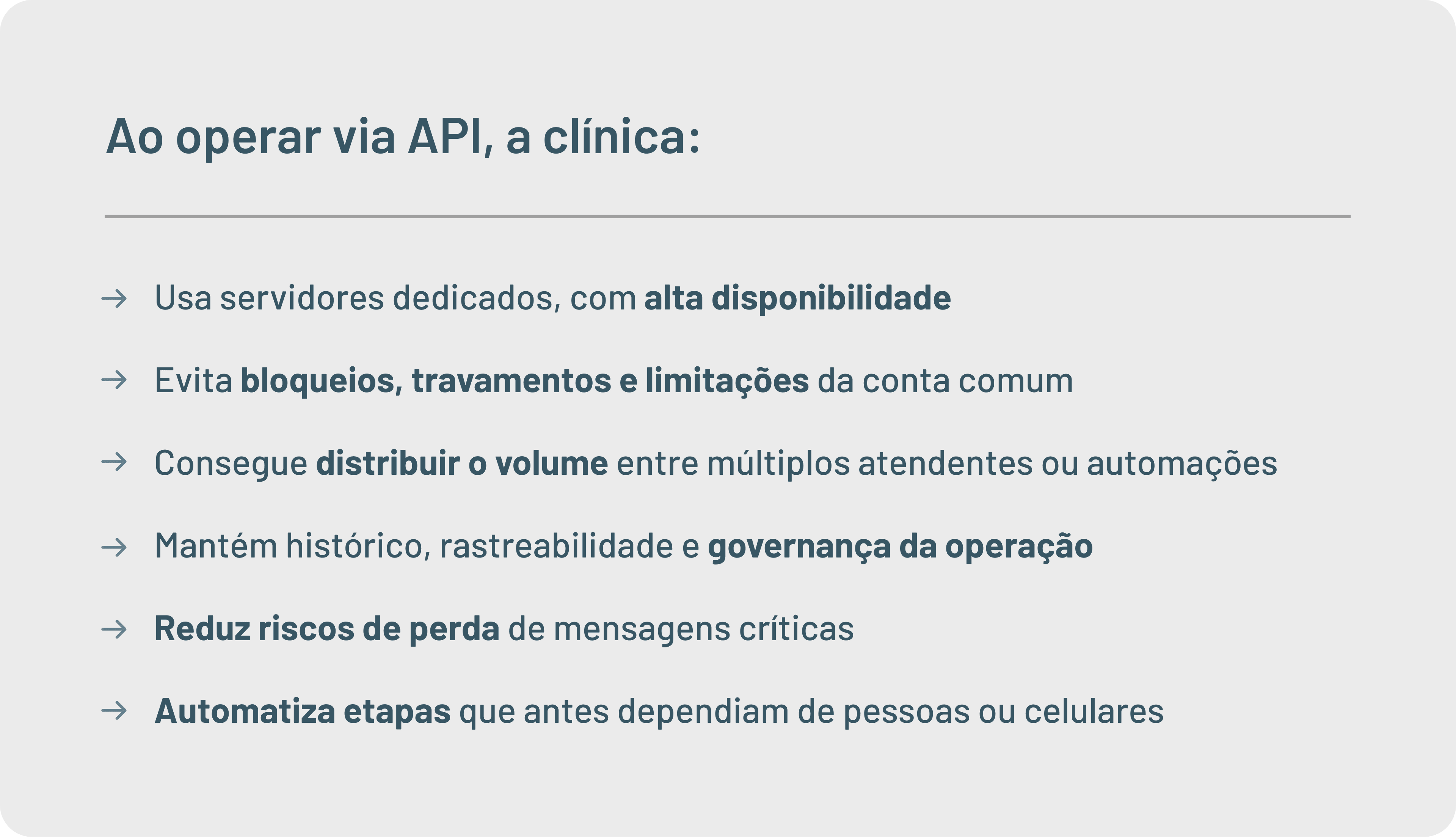 por que utilizar API oficial do meta 