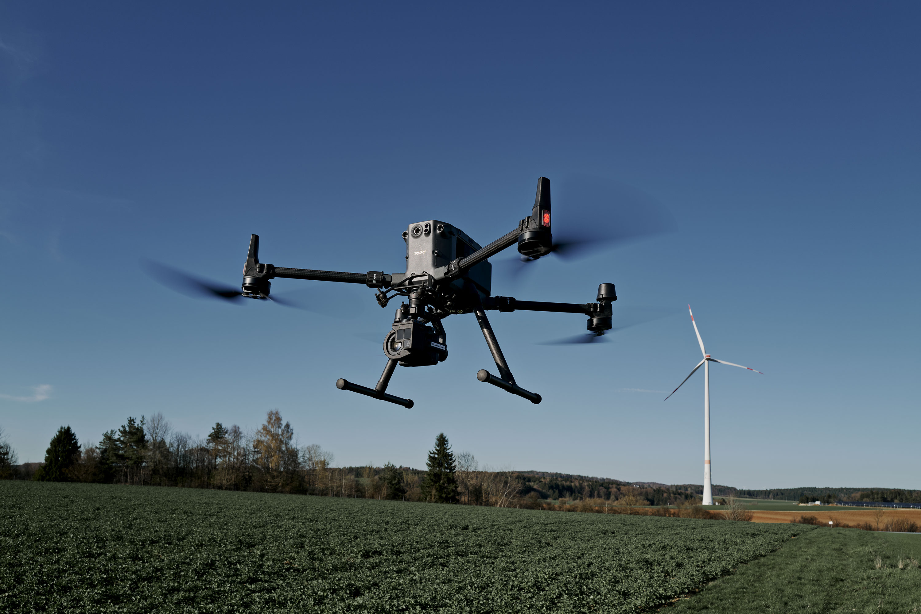 TOPseven | Wind turbine inspections with DJI drones