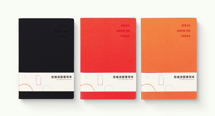 脑图手账三本展示