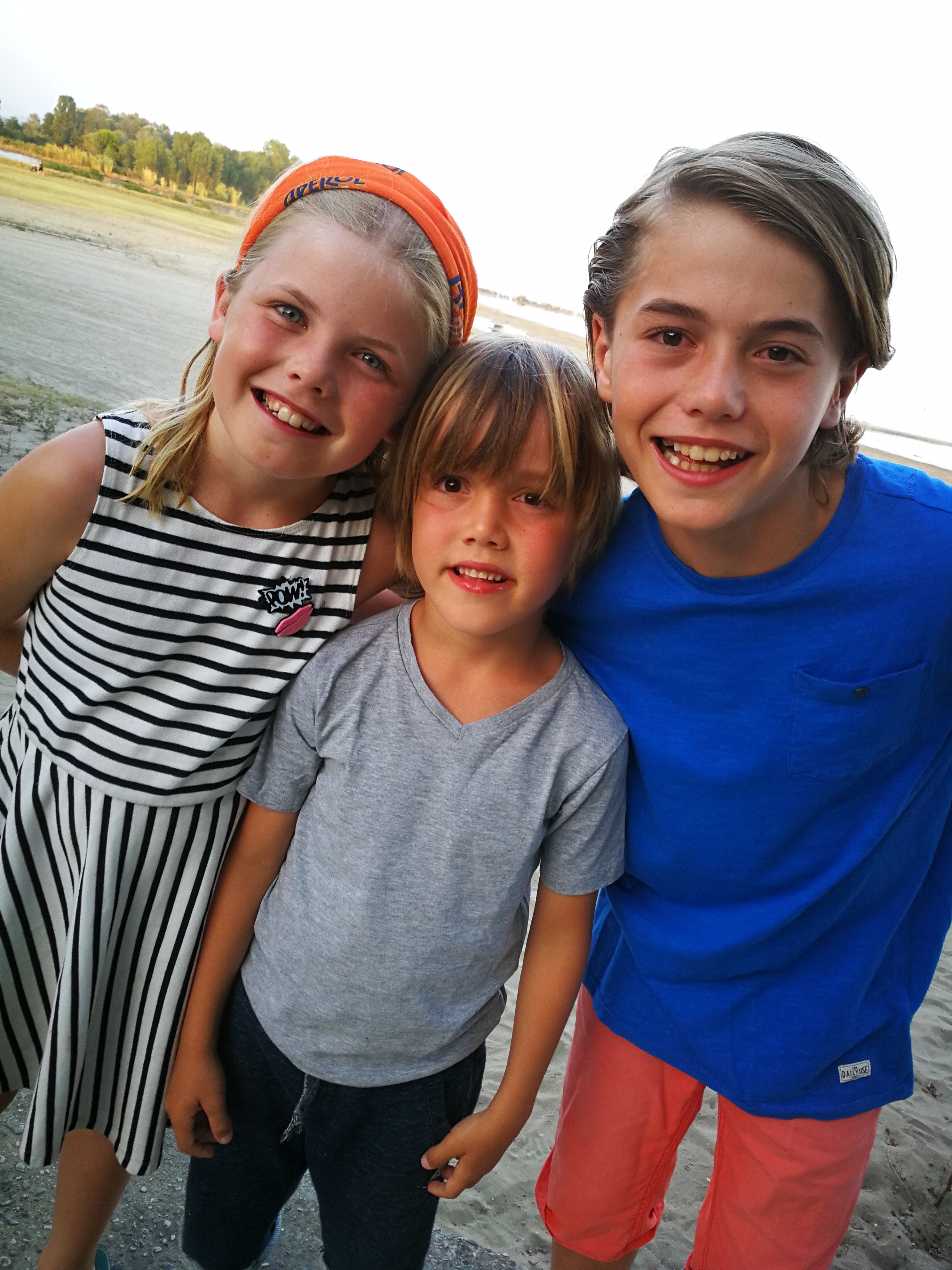 The three kids of Hilke