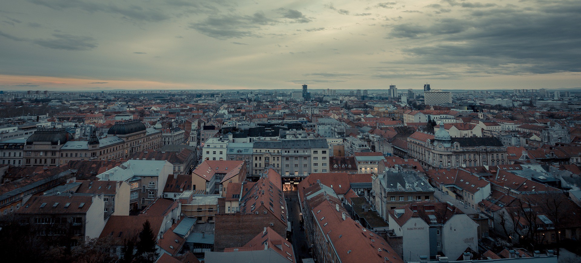 Grad Zagreb - prazan u doba korone