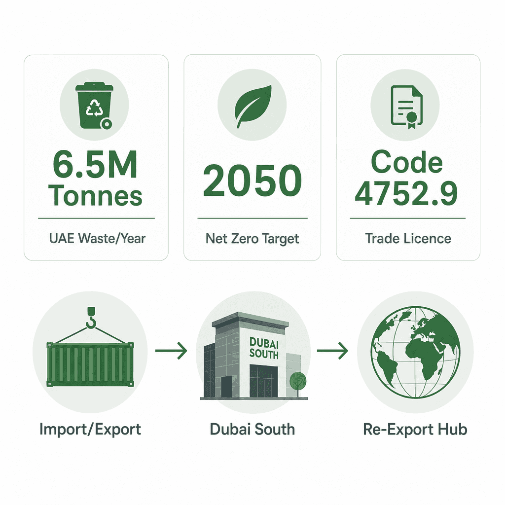 Infographic: Garbage & Waste Collection Containers Trading License in Dubai