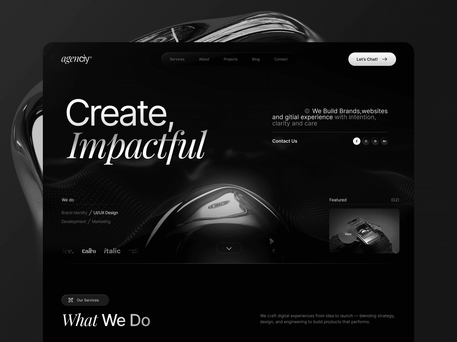 Agenciy - Free Agency Website Template