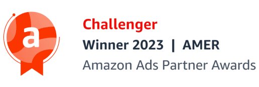 Challenger Winner 2023 AMER — Amazon Ads Partner Awards