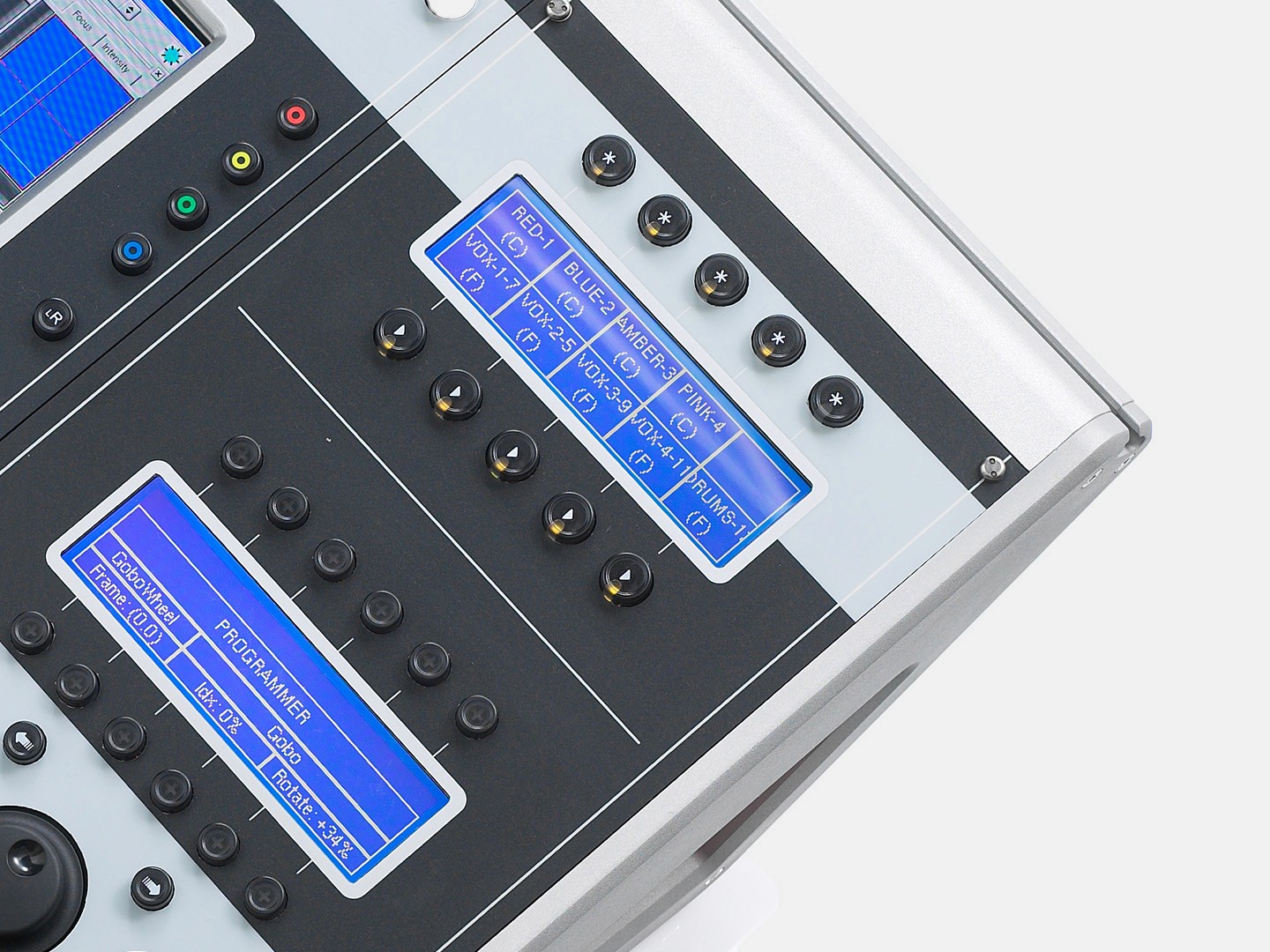 Jands light control system – professional stage lighting console with digital display