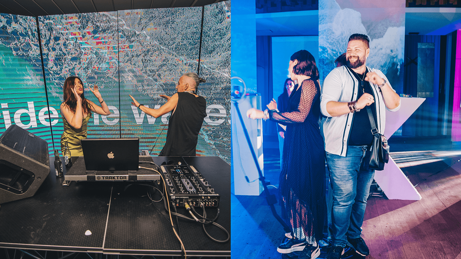 Klika birthday celebration with employees families and partners