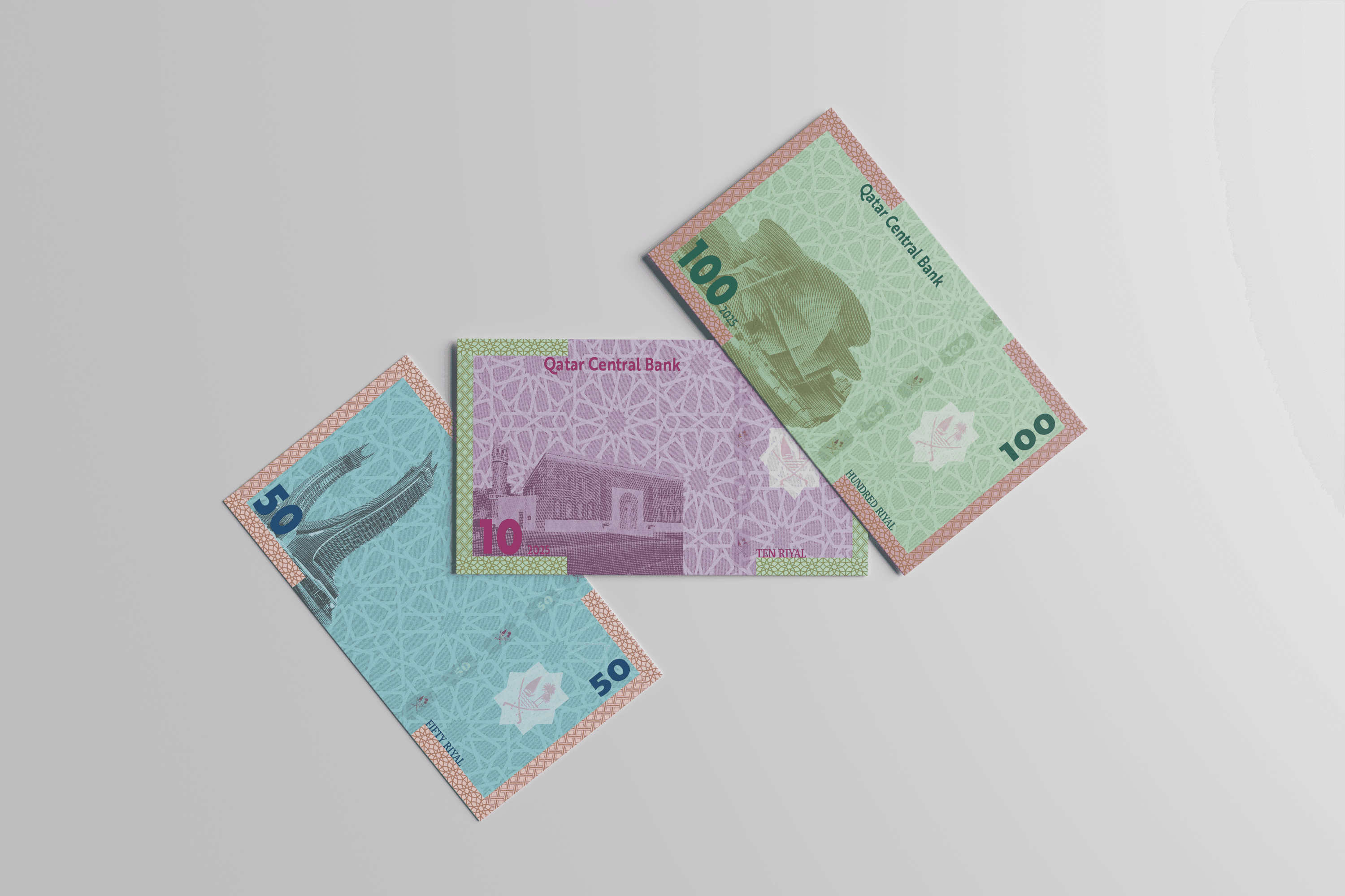 Close-up of a yellow tennis ball sitting on a green court, positioned near the white center line.