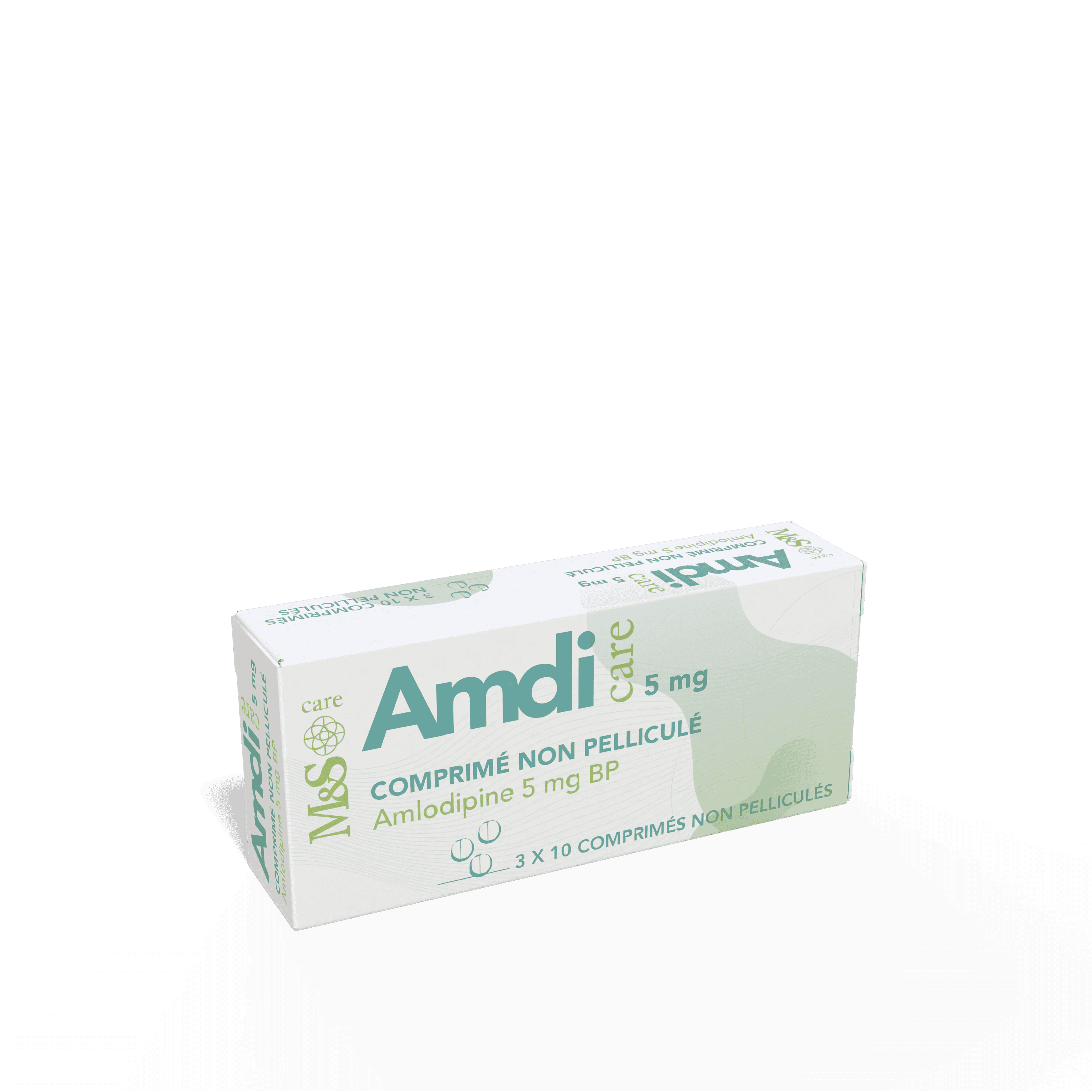 Boîte de AmdiCare 5mg M&S Care