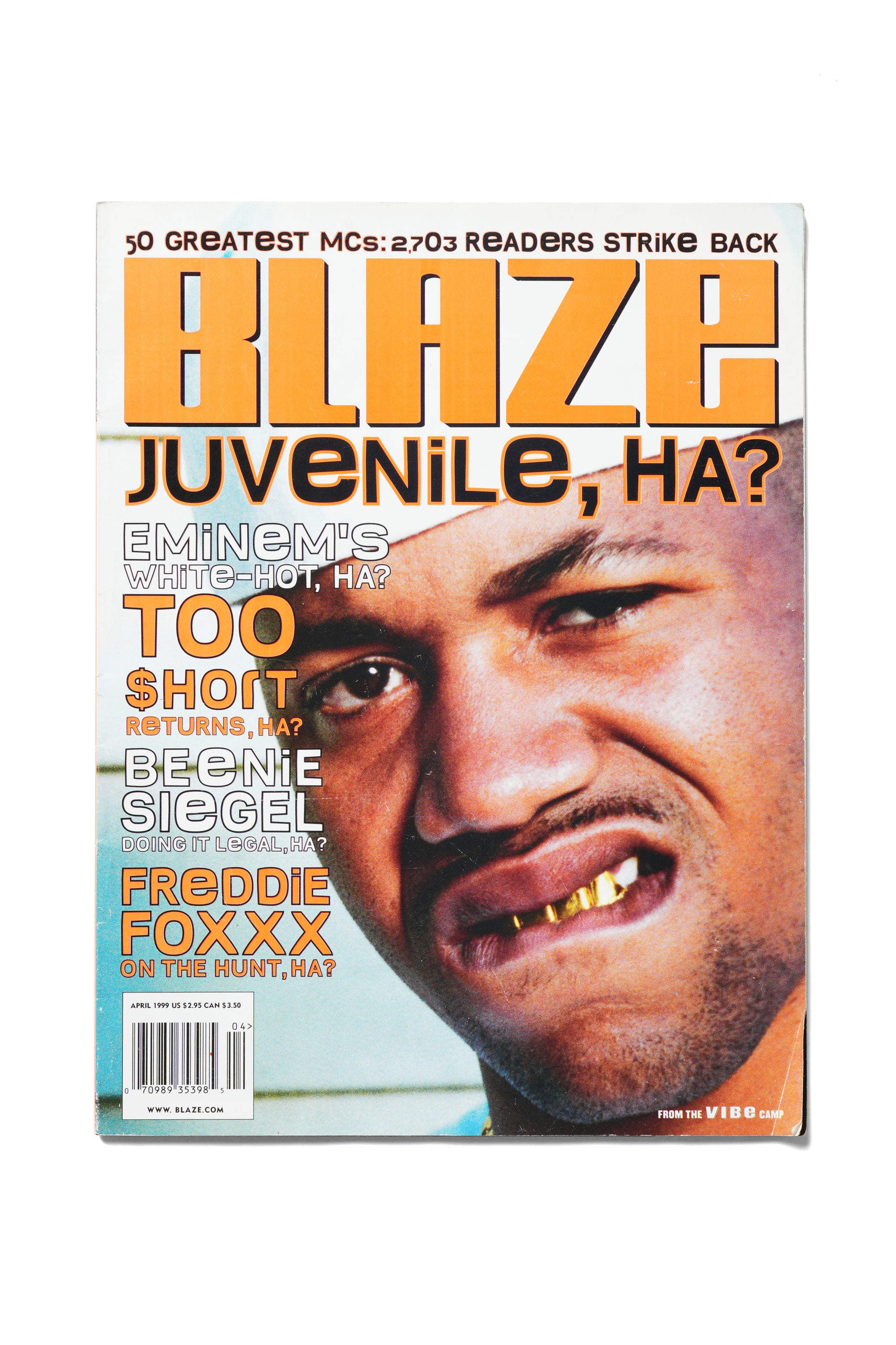 Blaze - April 1999 - Front Cover