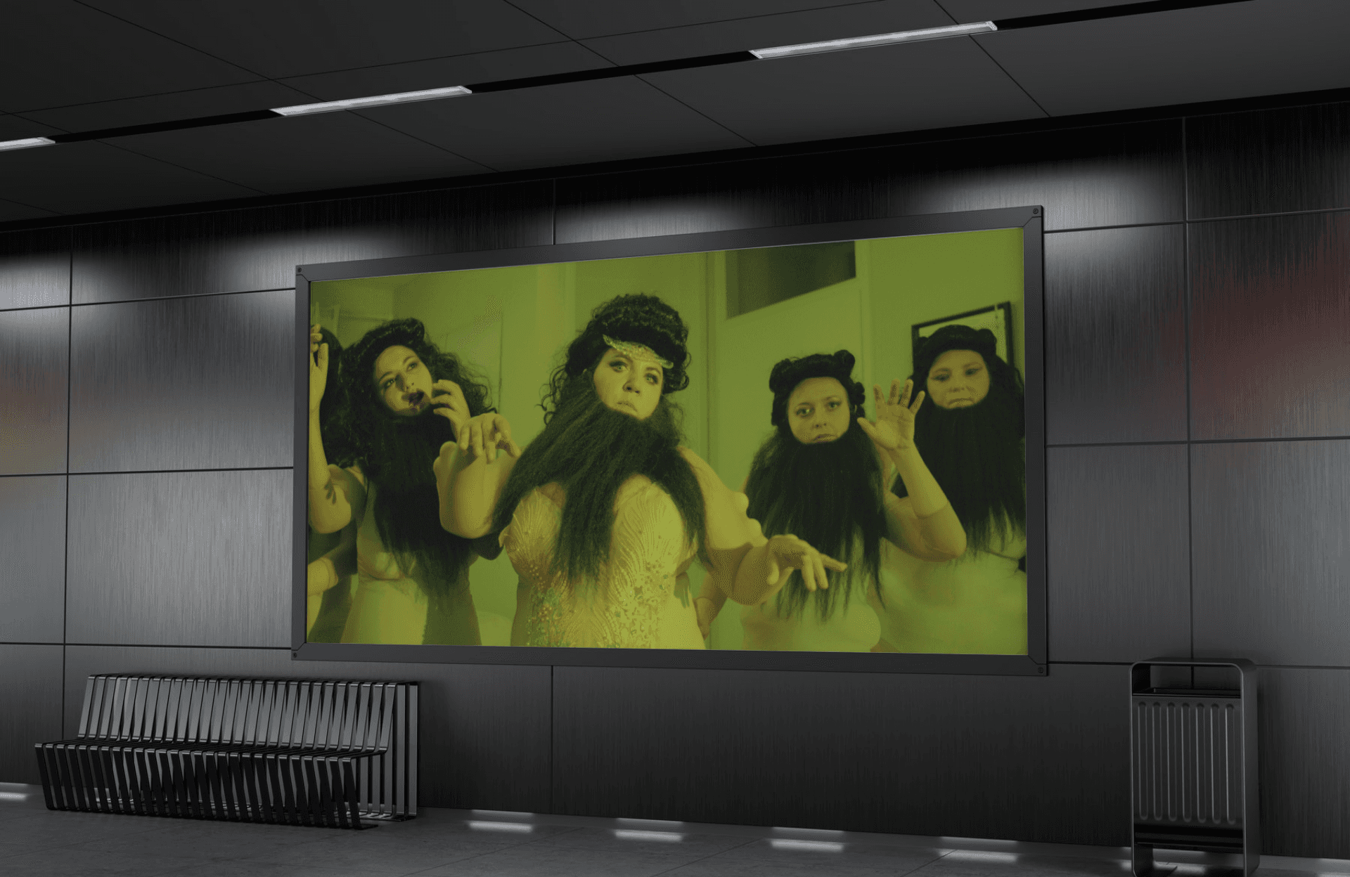 3D Video work Installation