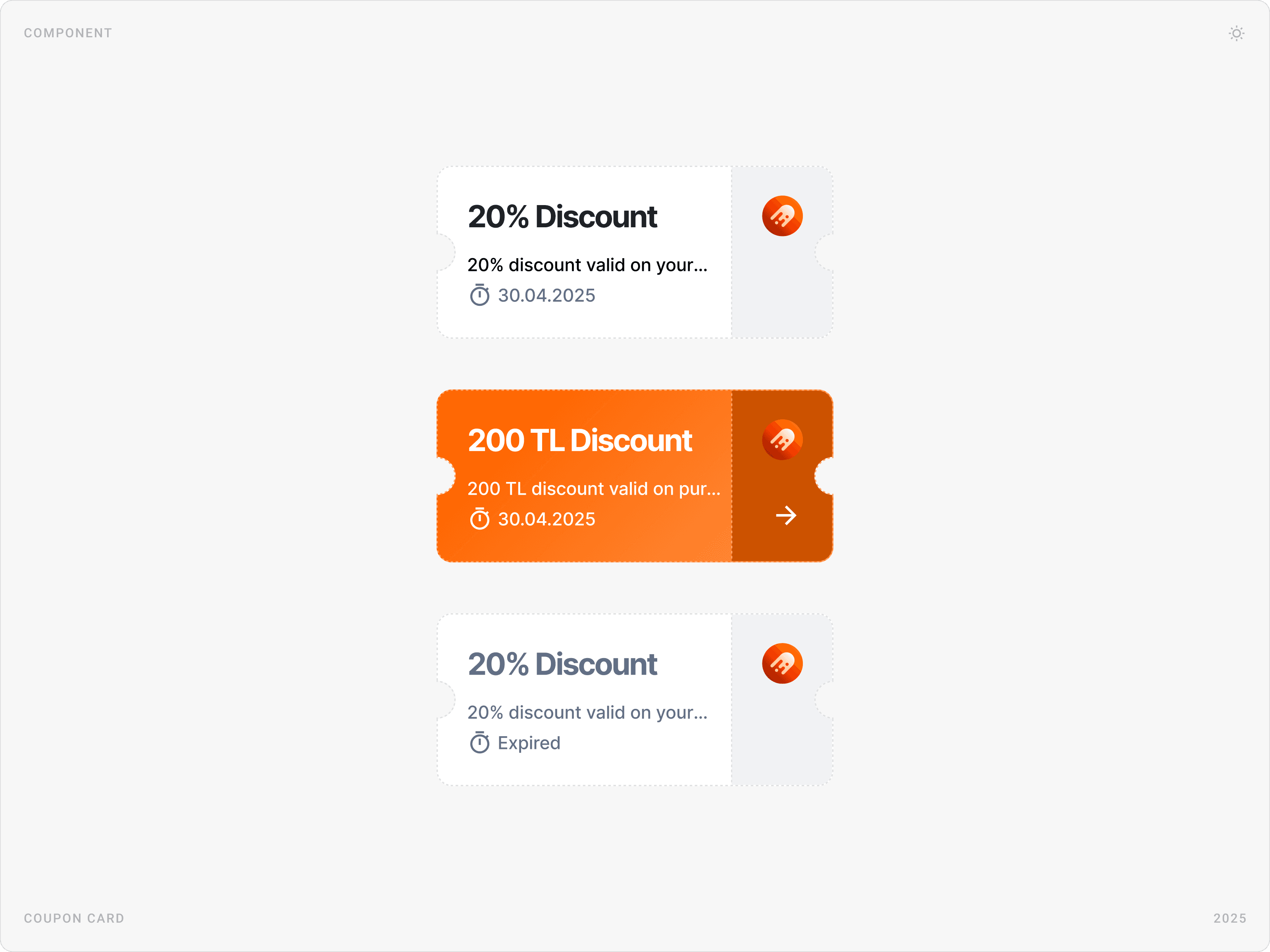 Modern Corporate Discount Card Design