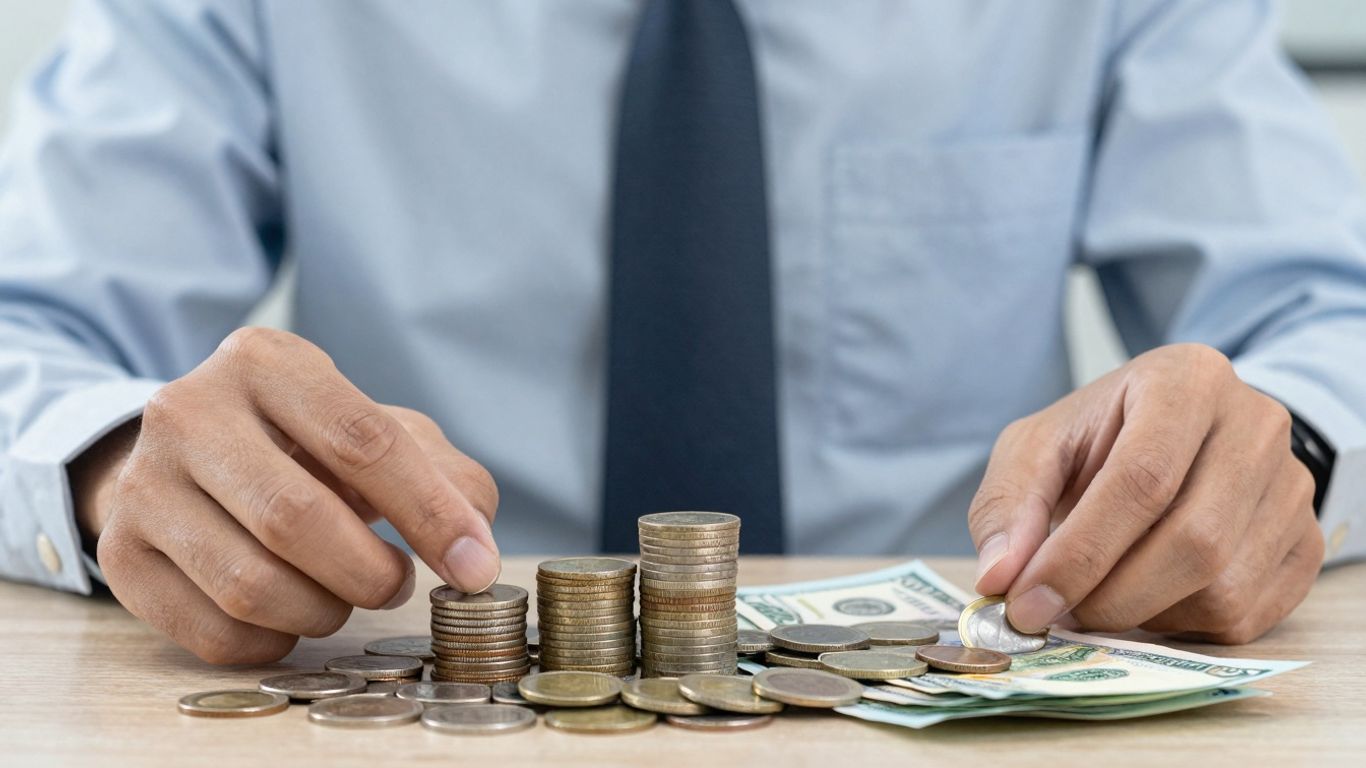 Budgeting for service business marketing expenses.