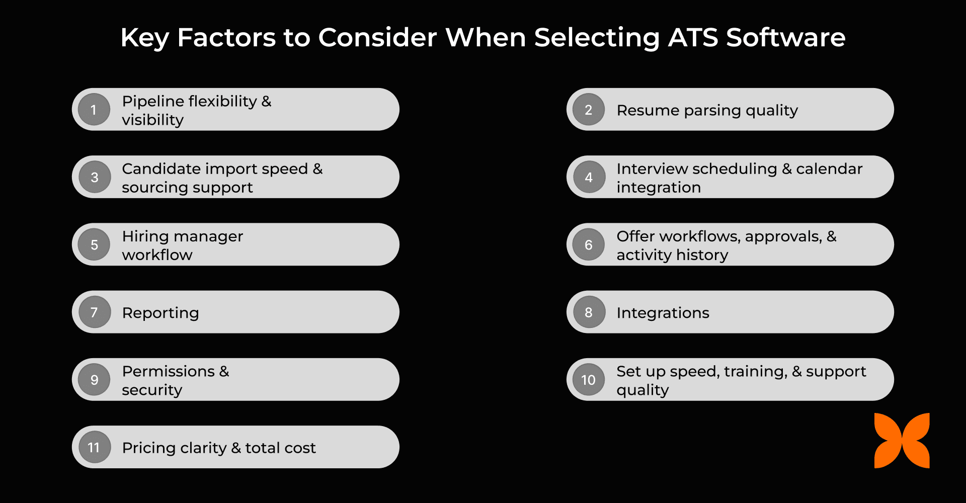 Key Factors to Consider When Selecting ATS Software