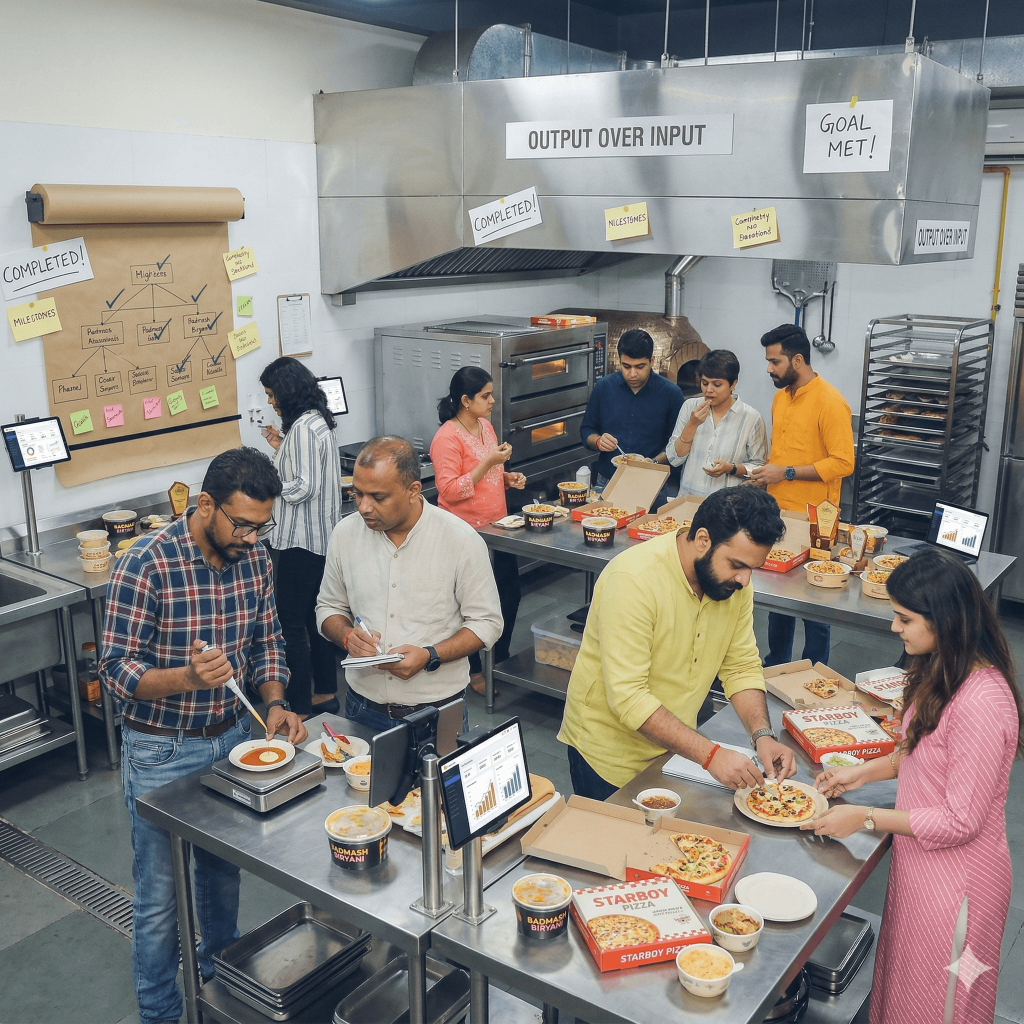 Aerial view of a winding road cutting through rocky terrain with patches of grass.