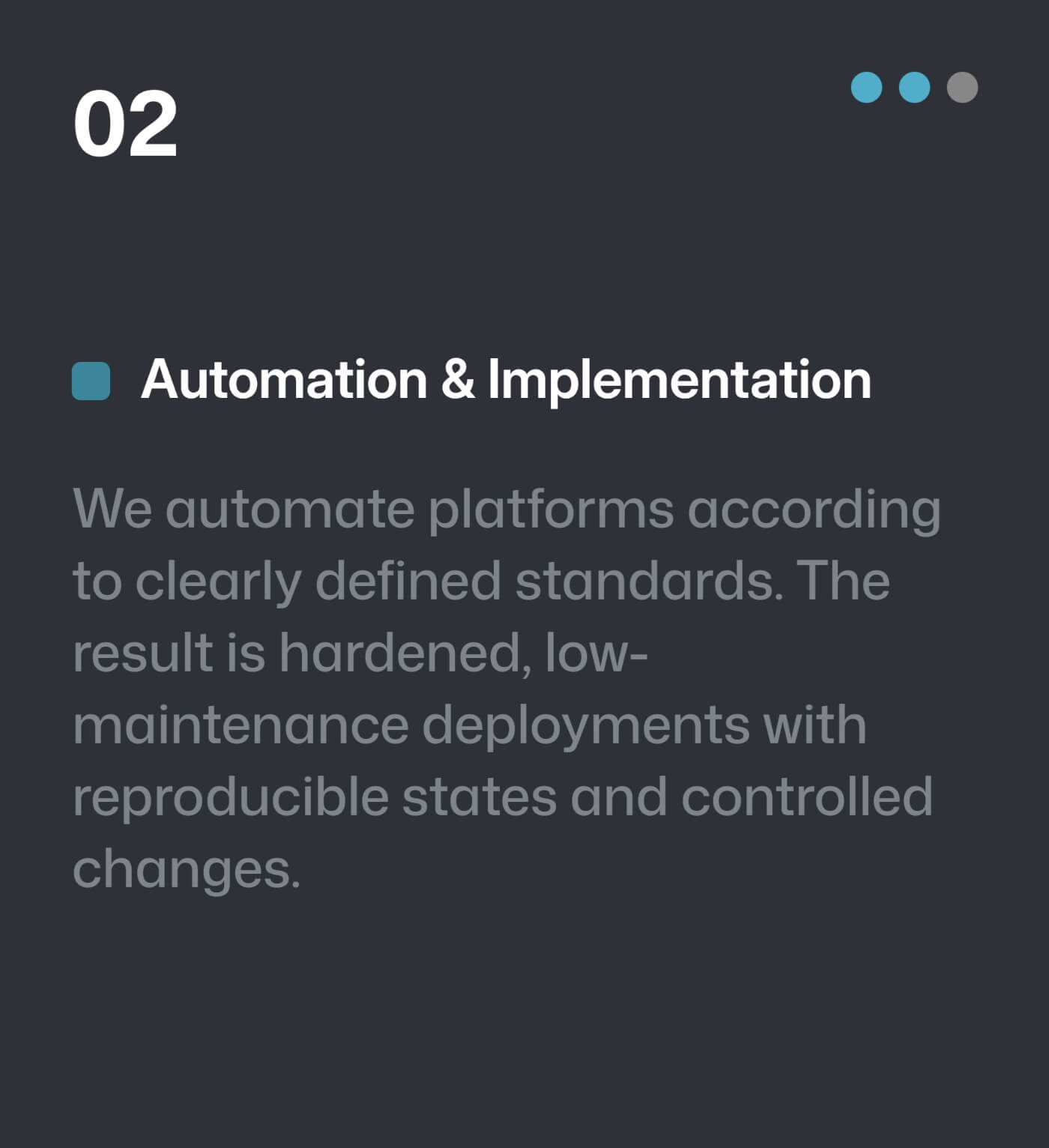 Process Card 02 Darkmode