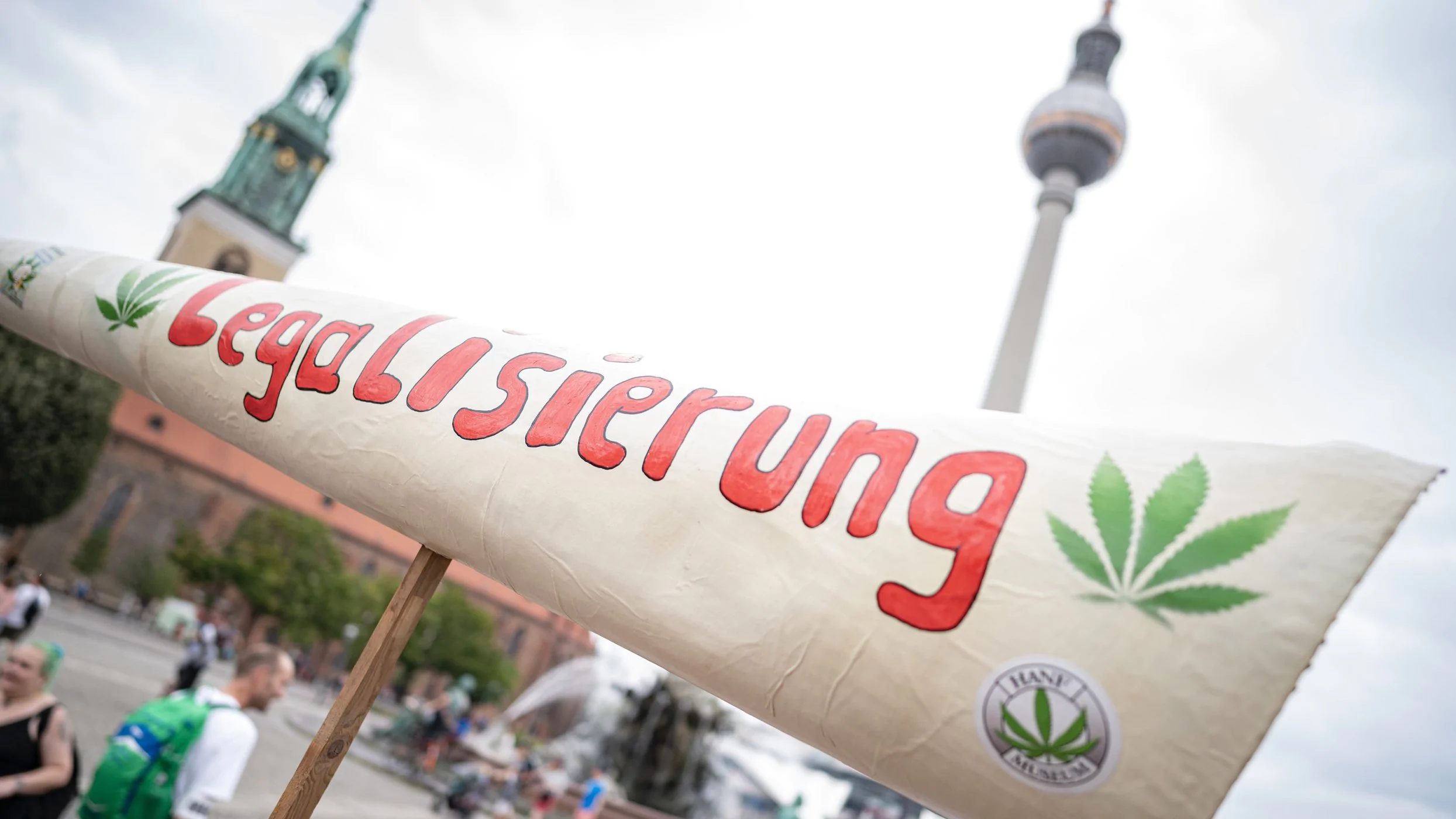 Joint Attrappe mit "Legalisierung" 