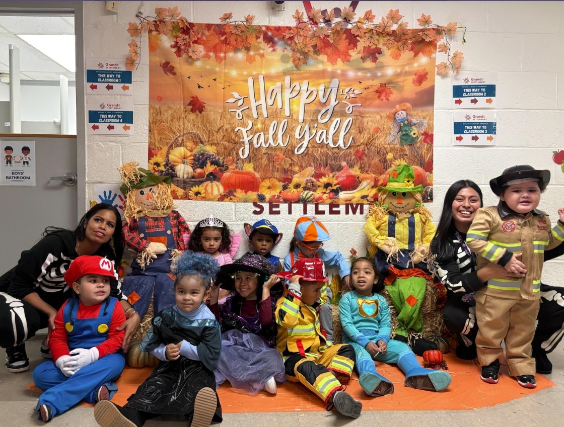 Delancey Child and Family Center students expressed their creative sides for their spirit week's "Character Day!"