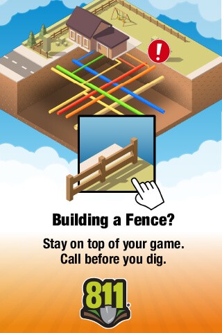 Static Ad for building a fence