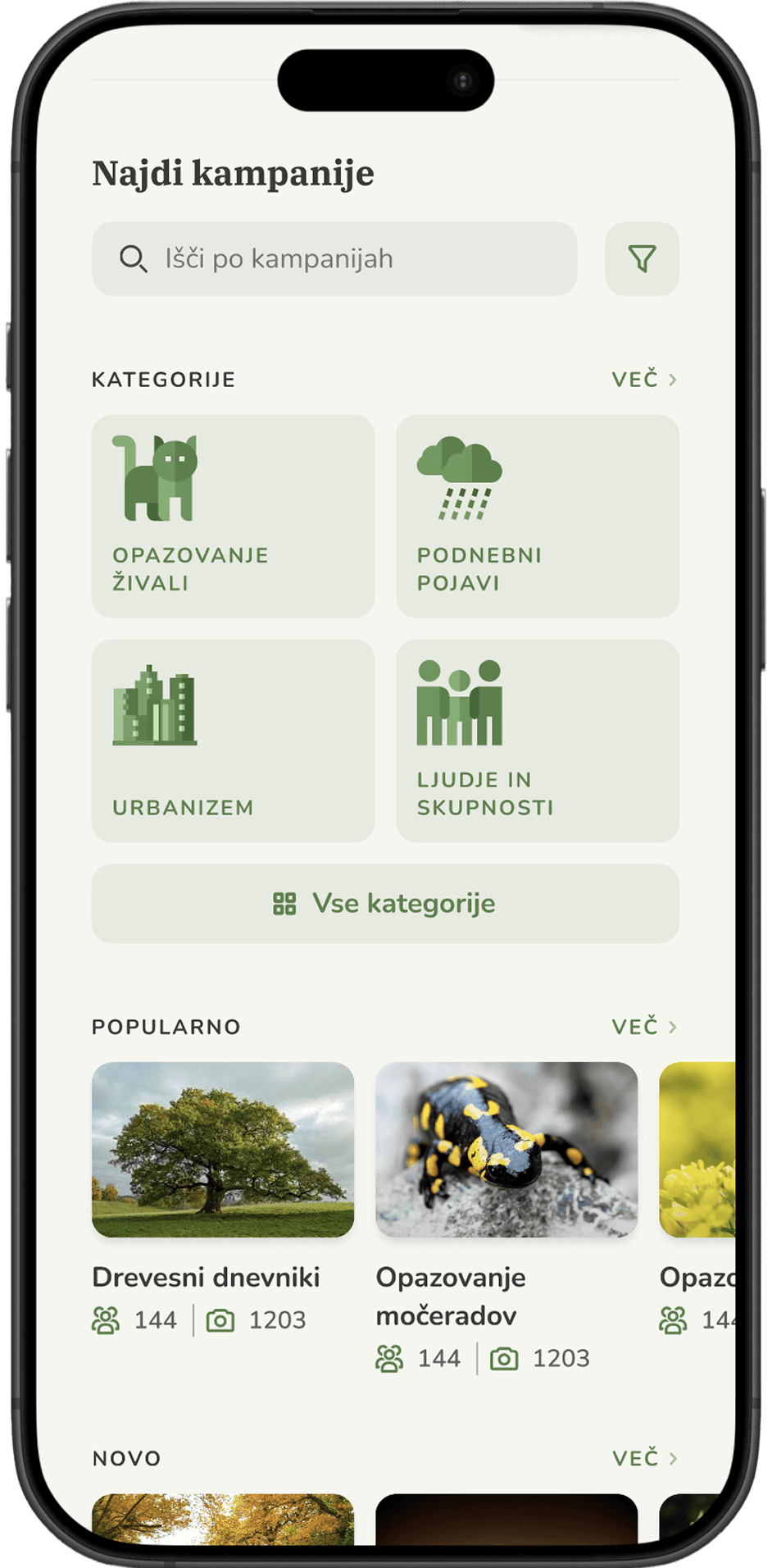 Zeleni prehod user dashboard 2