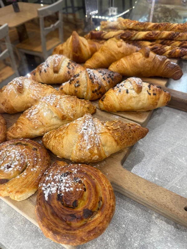 fresh croissants