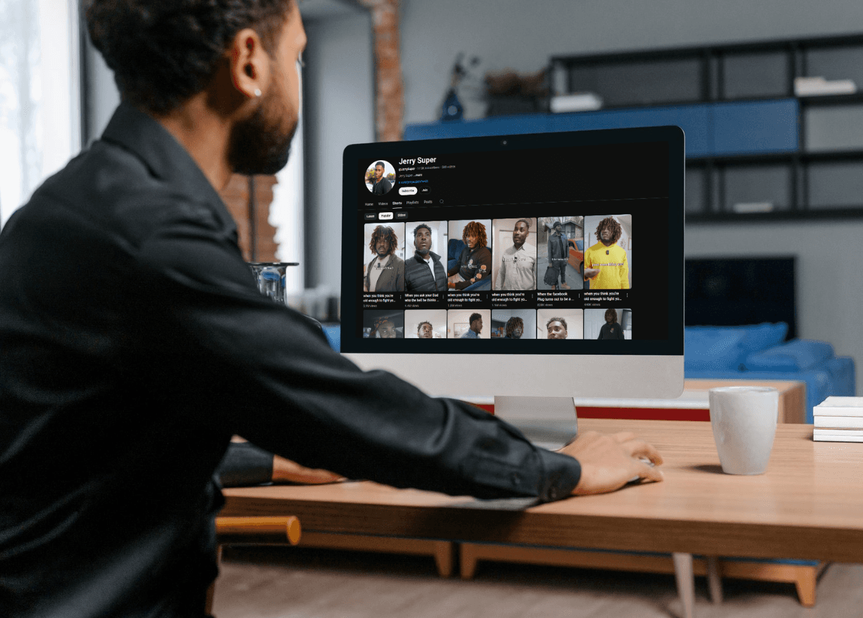 Trojan Digital Marketing help Jerry Super  go viral on youtube by providing video editing services 