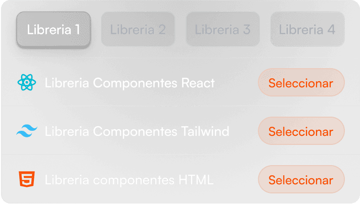 componentes reutilizables webapps