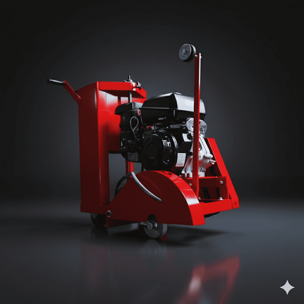 Cortadora de concreto Macon con motor eléctrico