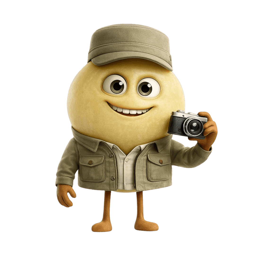 Johanniter grape berry illustration for wine education.