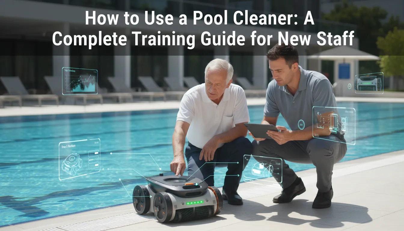 How to Use a Pool Cleaner A Complete Training Guide for New Staff