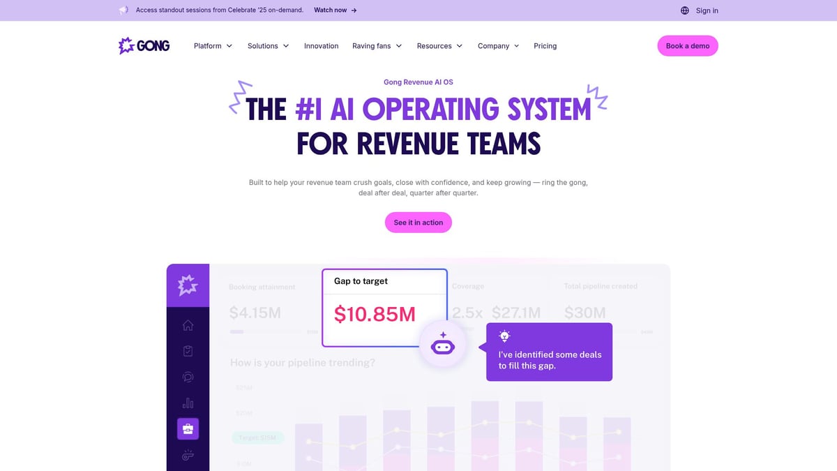 9 Essential Sales Marketing Companies to Watch in 2026 - Gong