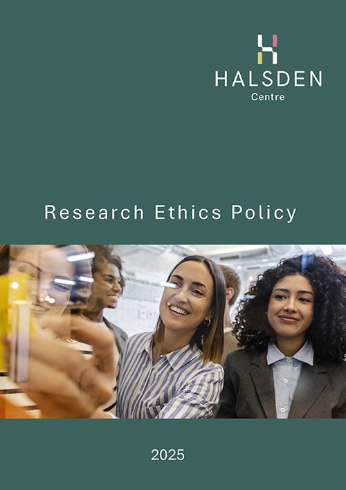 Halsden Centre Research Ethics Policy 2025 cover