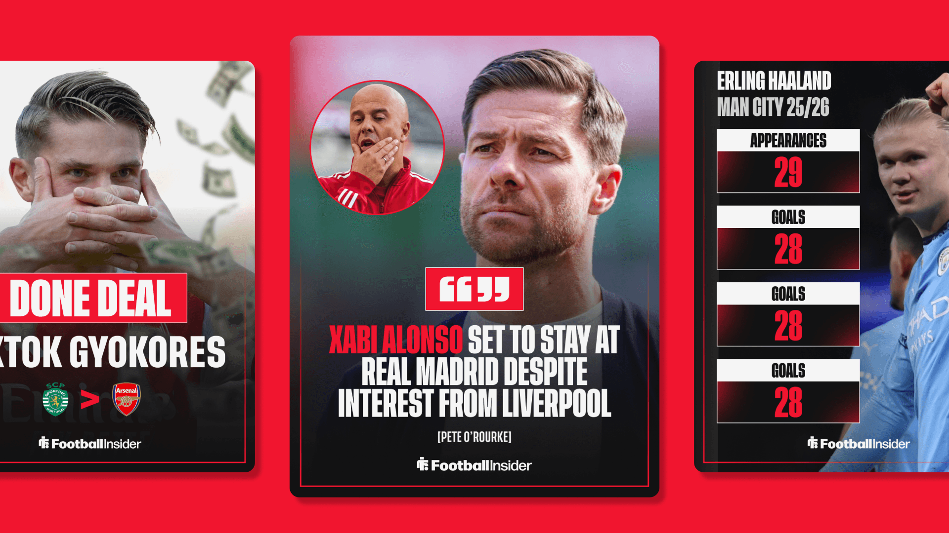 Football Insider Social Media Templates