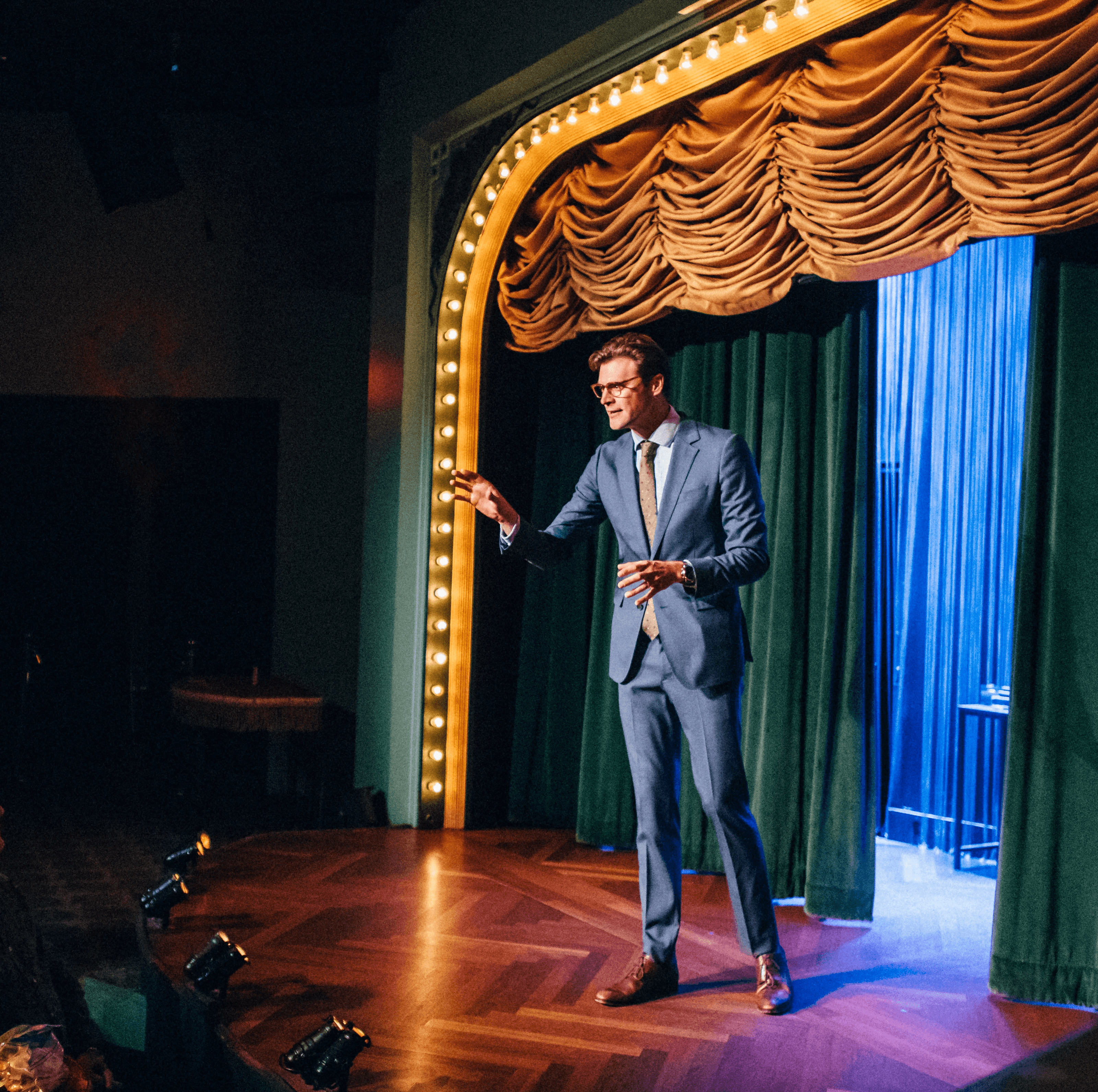 Artist with a guitar
