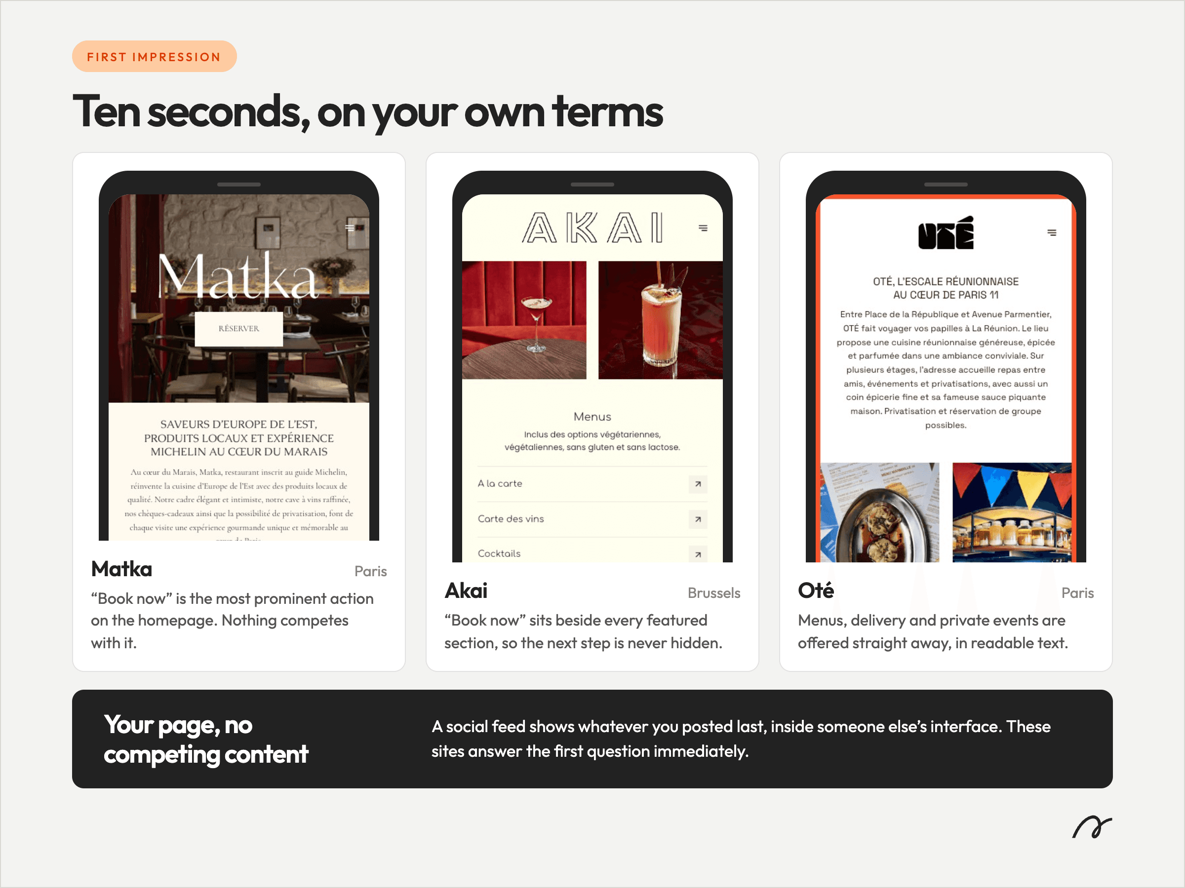 Real local business websites built with Stride